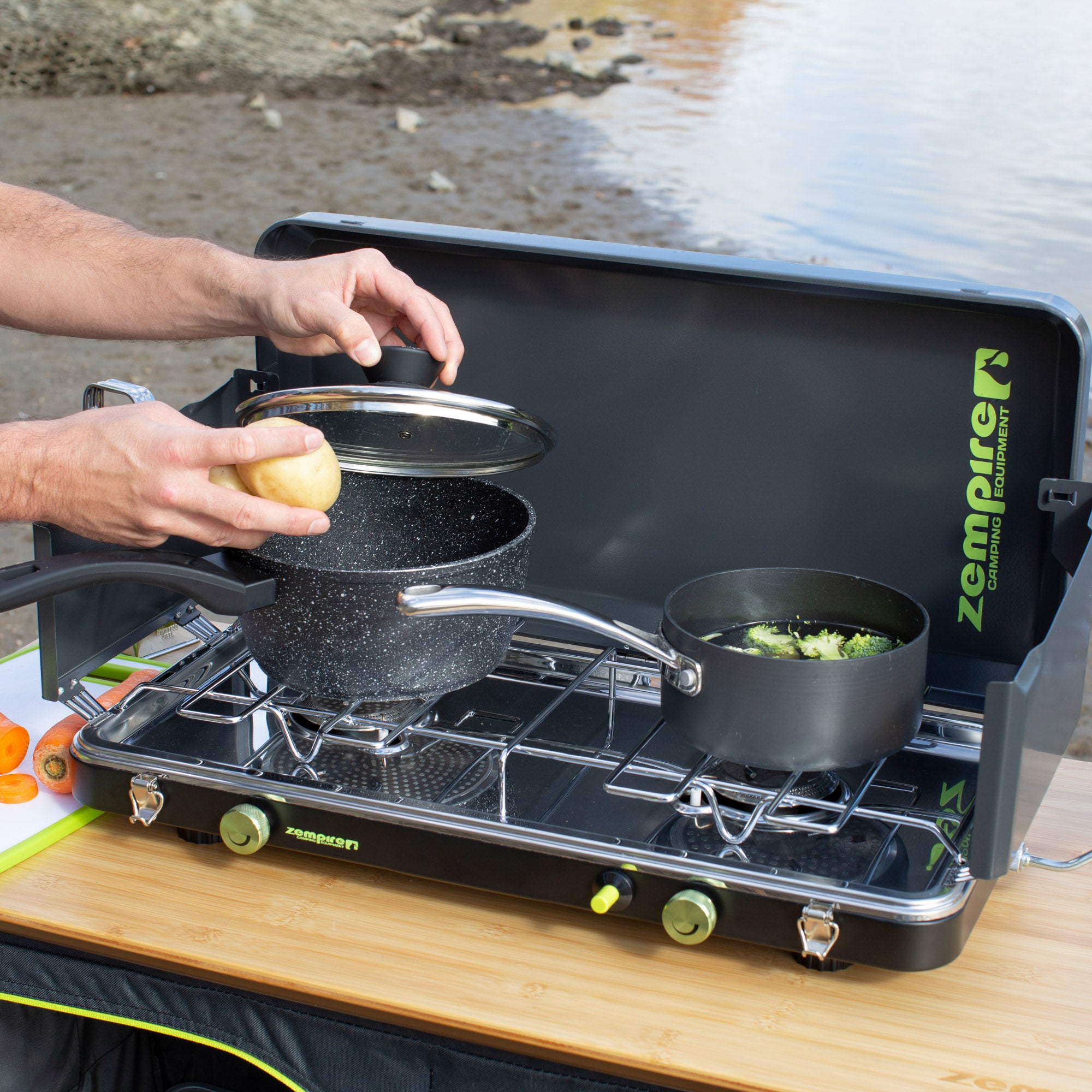 Zempire 2-Burner DLX Camping Stove