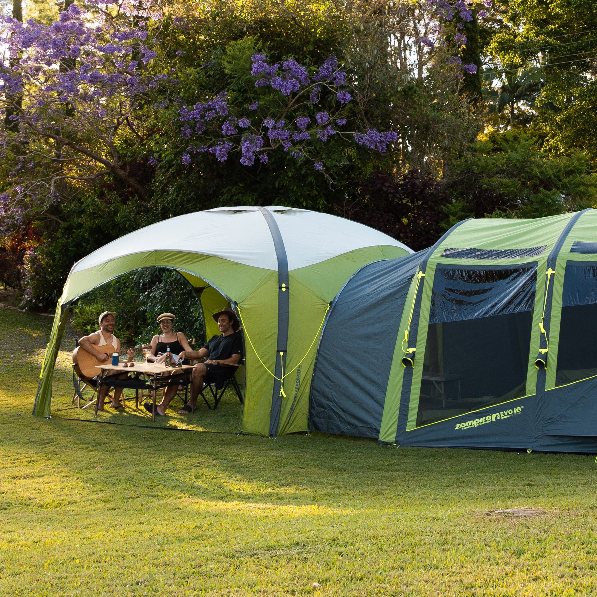 Zempire Evo TXL V2 Aerobase Gazebo Link TWIN RESIN ZIPPERS
