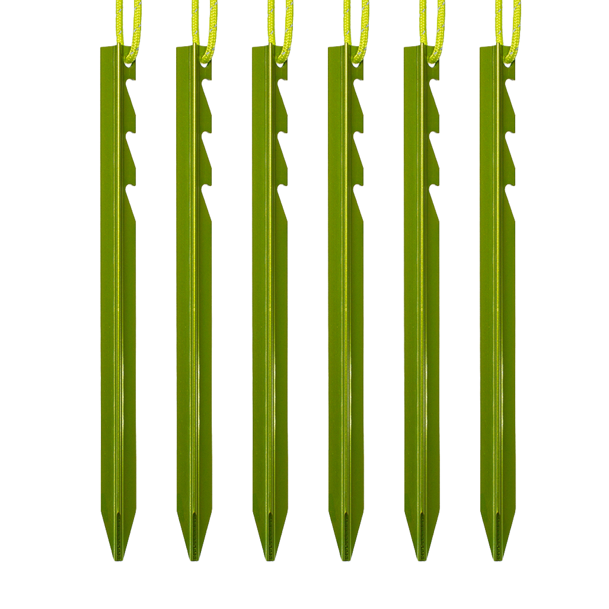 aluminium tent pegs Zempire Aluminium Tri Tent Pegs / Stakes V2 (6pcs) – Zempire NZ