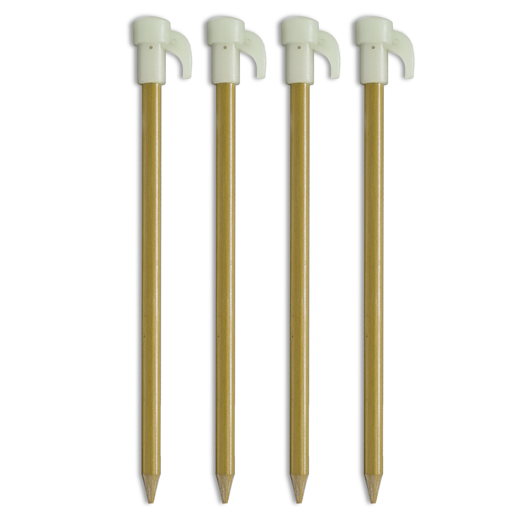 Zempire Fibreglass Glow Tent Pegs (4pcs)