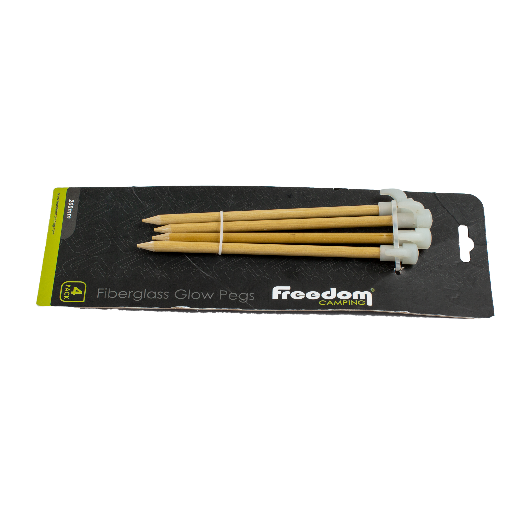 Zempire Fibreglass Glow Tent Pegs (4pcs)