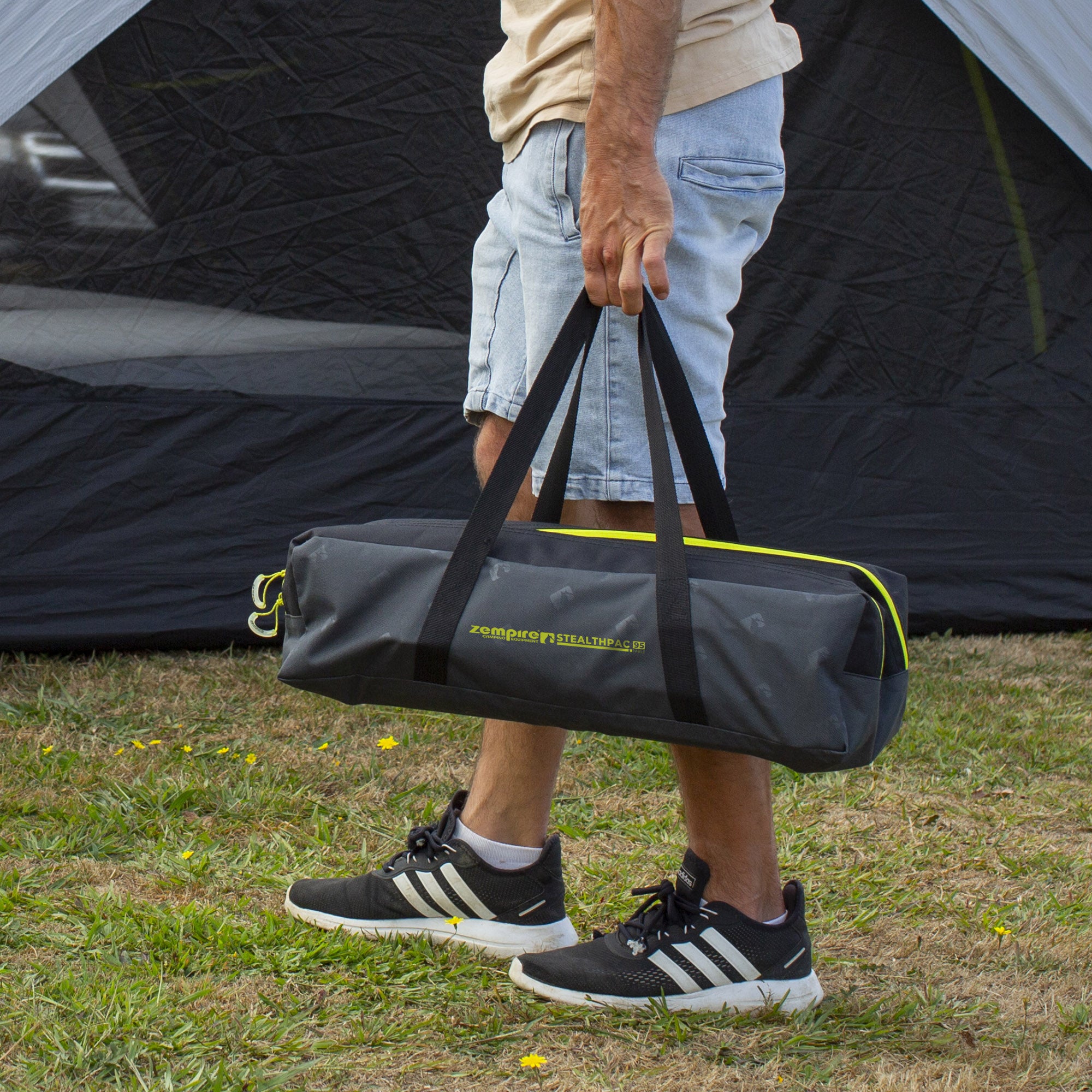 Zempire Stealthpac Folding Camp Table DUAL POCKET CARRY BAG