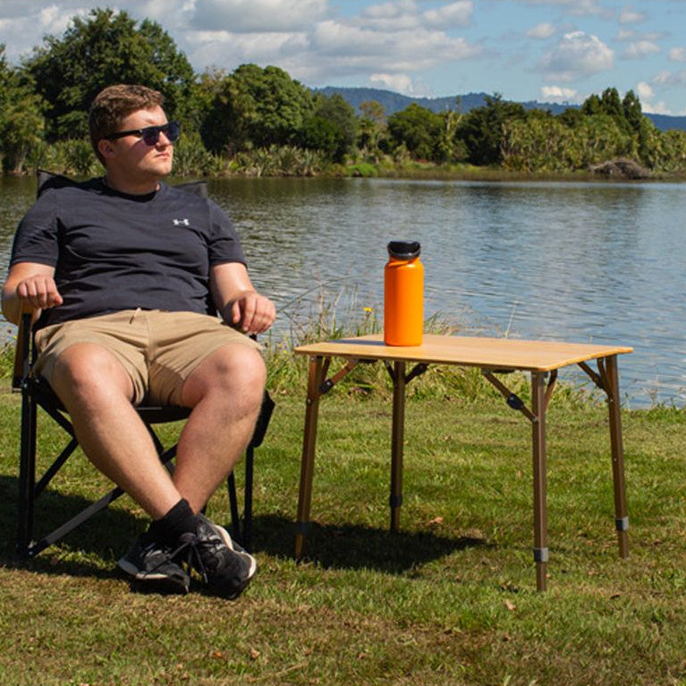 Kitpac Standard V2 Bamboo Camp Table