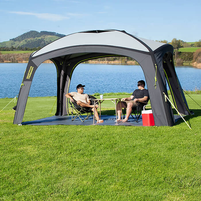 Roadiebase Ground Sheet Makes Packaway Easier