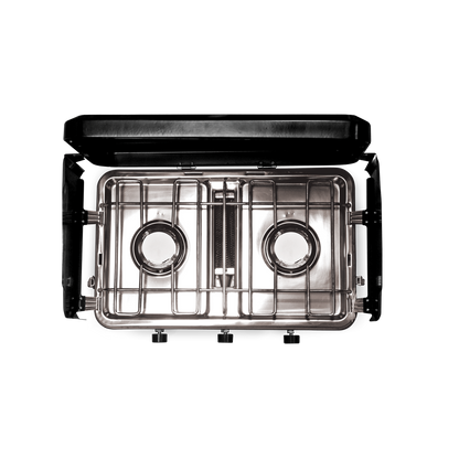 Zempire 2 Burner Deluxe & Grill Camp Stove