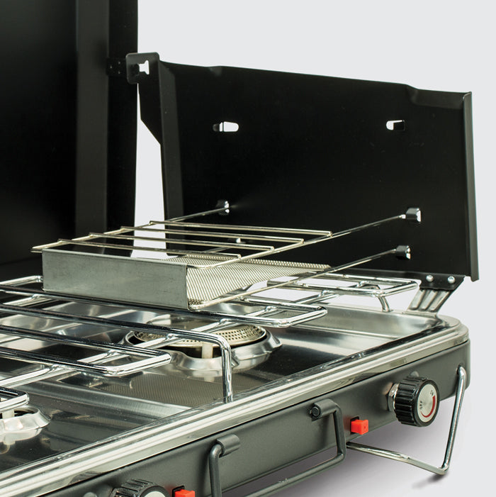 2 Burner Deluxe 002 Keyfeature High Power Drop Down Toaster