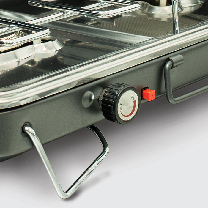 2 Burner Deluxe 002 Keyfeature Piezo Ignition