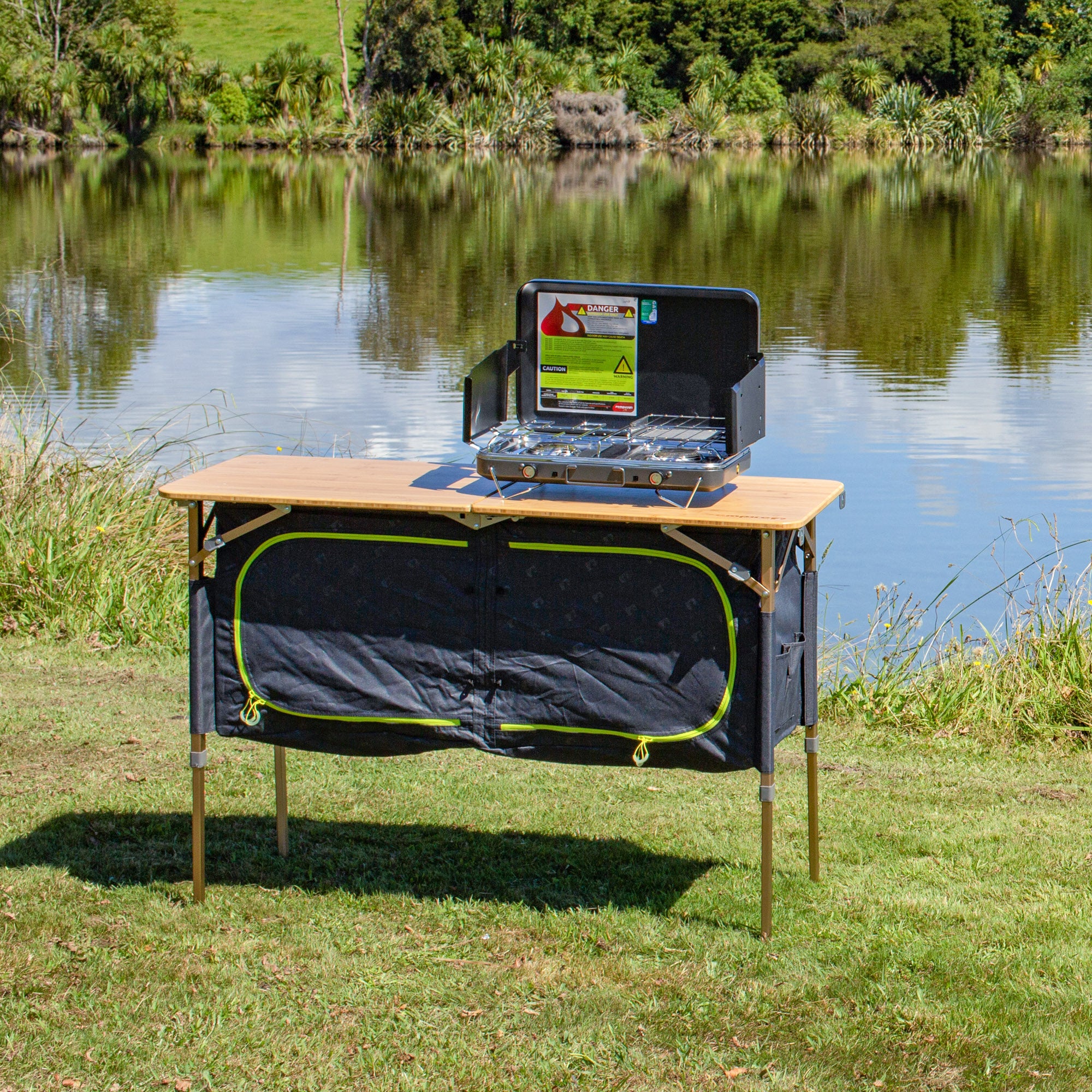 Zempire 2 Burner Deluxe Camp Stove