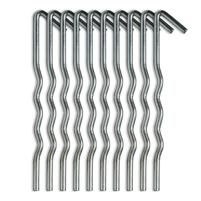 Zempire Crinkle Cut Tent Pegs / Stakes 8mm (10pcs)
