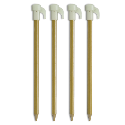 Zempire Fibreglass Glow Tent Pegs (4pcs)