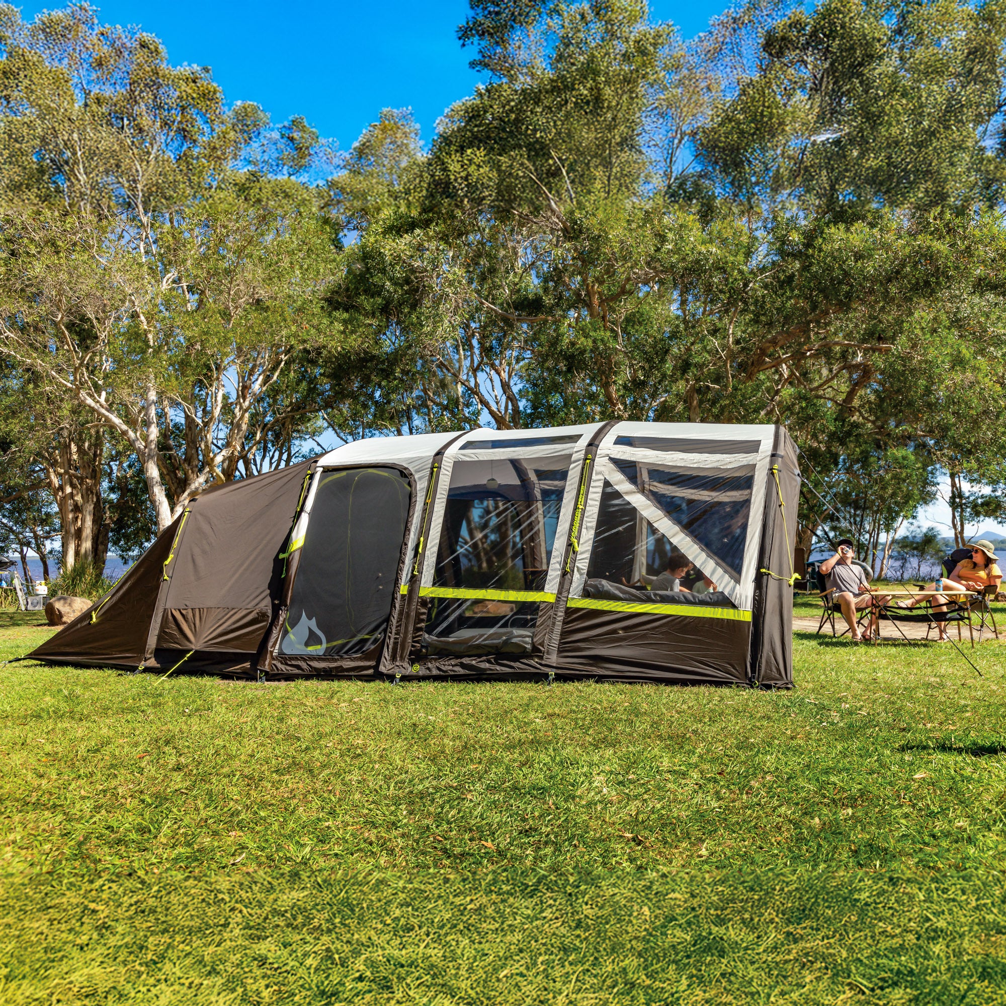 Zempire Pro TXL V2 Air Tent TINTED PVC SKYLIGHTS