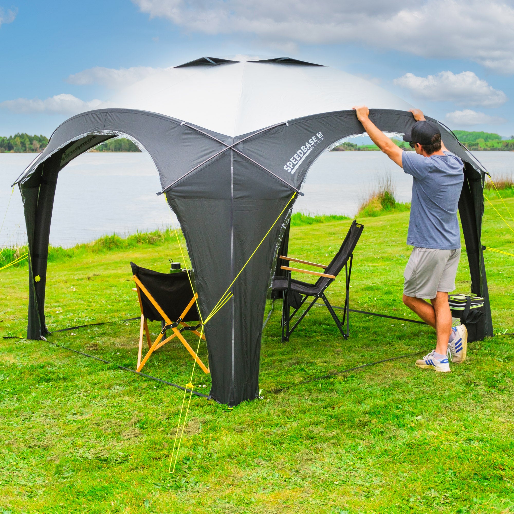 Zempire Speedbase 2 Air Gazebo SPACIOUS & STABLE