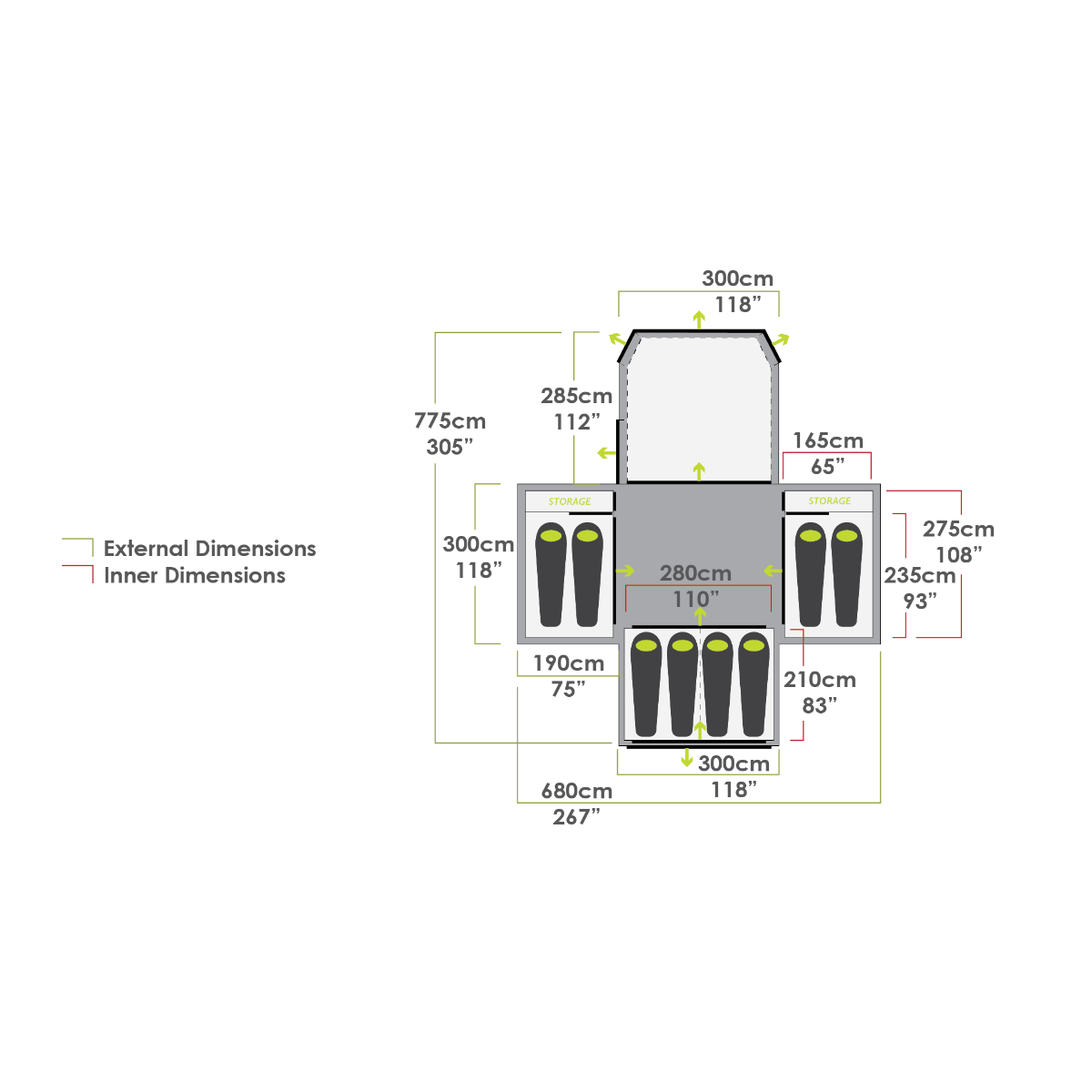 Aerodome III Pro Air Tent : Refurbished