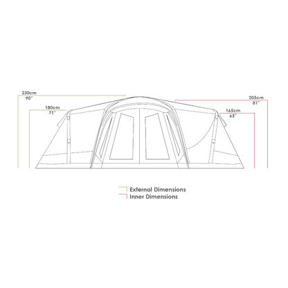 Aerodome III Pro Air Tent : Refurbished